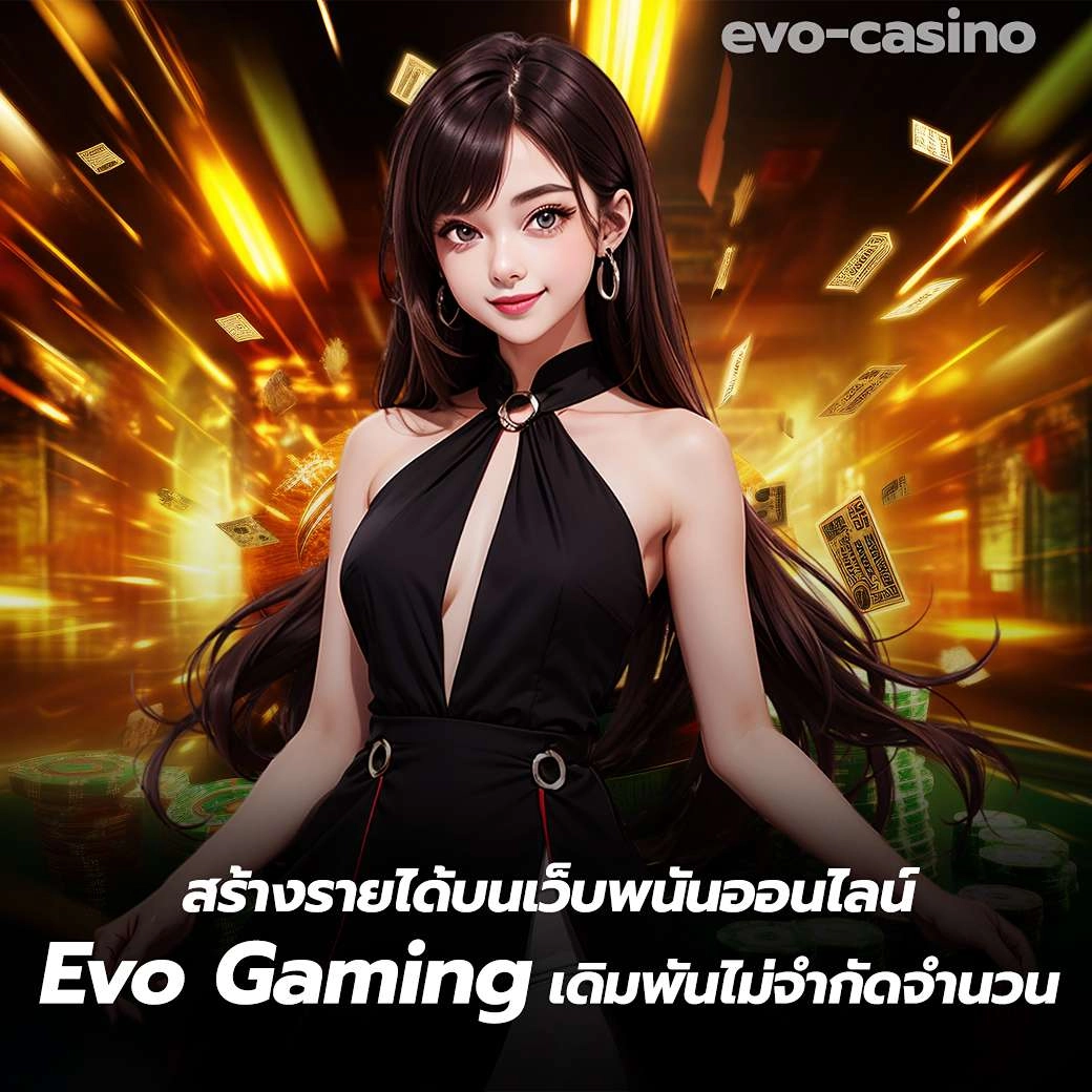 สร้างรายได้บนเว็บพนันออนไลน์ Evo Gaming